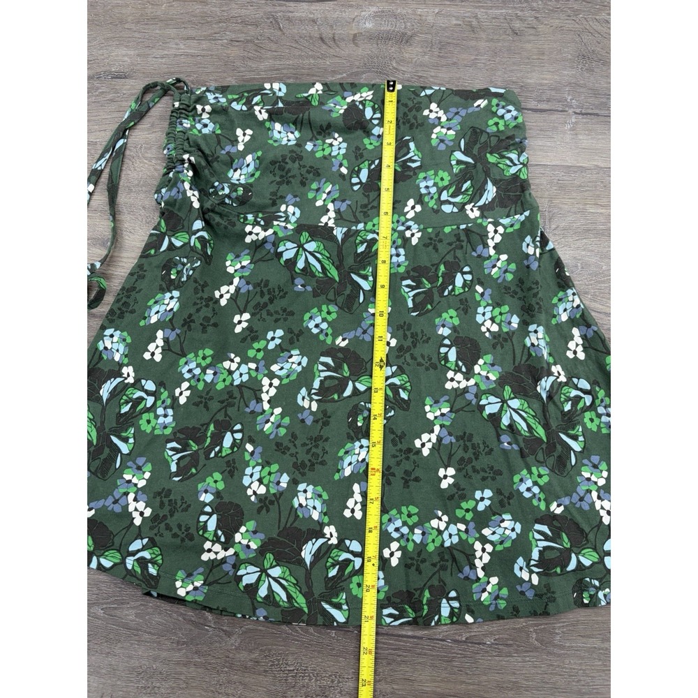 Patagonia Lithia Convertible Skirt Halter Top Multicolor Greens Floral Medium - Picture 5 of 5
